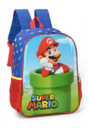 Mochila de Costas Infantil Super Mario Bros Escolar Mario Nintendo Jogo Super Mario Bowser Bros - Luxcell Megalomania