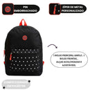 Mochila Feminina Costas Coração Escolar Clio Juvenil Estilosa Espaçosa Passeio Estudo Volta as Aulas