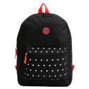 Mochila Feminina Costas Coração Escolar Clio Juvenil Estilosa Espaçosa Passeio Estudo Volta as Aulas