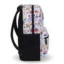 Mochila de Costas Mala Bolsa BTS Preto Vermelho Army Feminino Escolar Juvenil Fashion Clio Megalomania