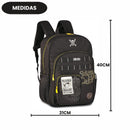 Mochila De Costas One Piece Chápeu De Palha Luffy Anime Geek Escolar Juvenil Volta As Aulas