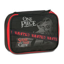 KIT Mochila de Carrinho e Estojo Box 100 Pens 36 Elástico One Piece Volta as Aulas Juvenil Escolar