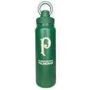 Garrafa Térmica de Time Palmeiras de Metal Verdão Aço Inox Presente Verde de Rosca 850ML Água Chá Ponto Criativo