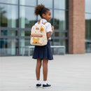 Mochila de Costas Ursinho Pooh Original Disney Escolar Volta as Aulas Infantil Fofa Resistente Passeio Viagem Criança