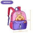 Kit Mochila De Costas Lancheira Térmica Ursinho Pooh Disney Escolar Infantil Volta As Aulas Clio