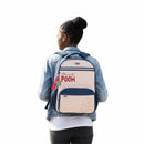 Mochila de Costas Ursinho Pooh Juvenil Escolar Volta as Aulas Unissex Passeio Disney Viagem Estilo Resistente Prática