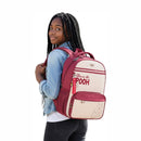 Mochila de Costas Ursinho Pooh Juvenil Escolar Volta as Aulas Unissex Passeio Disney Viagem Estilo Resistente Prática