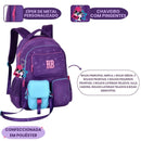 Mochila de Costas Rebecca Bonbon Escolar Juvenil Menina Volta as Aulas Grande Resistente Passeio