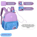 Mochila de Costas Infantil Stitch Escolar Menina Disney Volta as Aulas Criança Viagem Passeio Clio