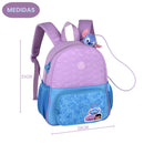 Mochila de Costas Infantil Stitch Escolar Menina Disney Volta as Aulas Criança Viagem Passeio Clio