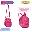 Lancheira Térmica 10" Rebecca Bonbon Juvenil Feminina Escolar Passeio Viagem Lanche Estilosa