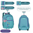 Mochila Carrinho Rebecca Bonbon Juvenil Feminino Escolar Passeio Volta as Aulas Viagem Passeio