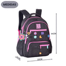 Mochila de Costas Rebecca Bonbon Juvenil Feminino Escolar Passeio Viagem Volta as Aulas Clio