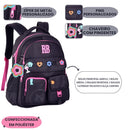 Mochila de Costas Rebecca Bonbon Menina Juvenil Escolar Volta as Aulas Viagem Passeio Estilosa