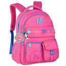 Kit Mochila De Costas e Estojo Box Rebecca Bonbon Rosa Estiloso Juvenil Escolar Feminino Volta As Aulas