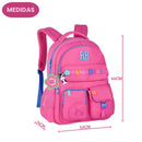 Kit Mochila De Costas e Estojo Box Rebecca Bonbon Rosa Estiloso Juvenil Escolar Feminino Volta As Aulas