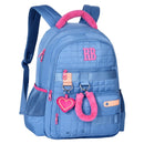 Kit Mochila De Costas e Estojo Box Azul Rebecca Bonbon Escolar Feminino Juvenil Volta As Aulas Estudos