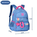 Mochila de Costas Juvenil Rebecca Bonbon Feminino Escolar Resistente Viagem Passeio Volta as Aulas