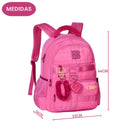 Mochila de Costas Juvenil Rebecca Bonbon Feminino Escolar Resistente Viagem Passeio Volta as Aulas