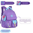 Mochila Costas Rebecca Bonbon Escolar Juvenil Feminino Estilosa Volta as Aulas Viagem Passeio Clio