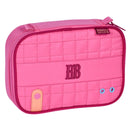 Kit Mochila De Costas e Estojo Box Rosa Rebecca Bonbon Escolar Feminino Juvenil Volta As Aulas Estudos