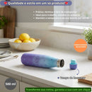 Garrafa Térmica Rebecca Bonbon 500ml Água Juvenil Estilosa Colorida Resistente Design Moderno Meninas