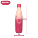 Garrafa Térmica Rebecca Bonbon 500ml Água Juvenil Estilosa Colorida Resistente Design Moderno Meninas