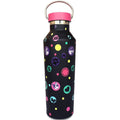 Garrafa Térmica Rebecca Bonbon 500ml Juvenil Feminino Resistente Estilosa Prática Escola Academia Passeio Água Bebida