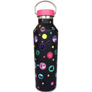 Garrafa Térmica Rebecca Bonbon 500ml Juvenil Feminino Resistente Estilosa Prática Escola Academia Passeio Água Bebida