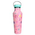 Garrafa Térmica Rebecca Bonbon 500ml Juvenil Feminino Resistente Estilosa Prática Escola Academia Passeio Água Bebida