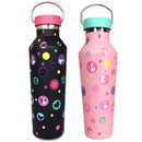 Garrafa Térmica Rebecca Bonbon 500ml Juvenil Feminino Resistente Estilosa Prática Escola Academia Passeio Água Bebida