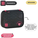 Estojo Box Rebecca Bonbon Escolar Voltas as Aula Organizador 100 Pens Menina Juvenil Clio Resistente