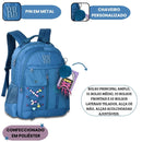 Mochila de Costas Rebecca Bonbon Juvenil Menina Volta as Aulas Escolar Estilosa Passeio Grande