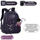 Mochila de Costas Rebecca Bonbon Juvenil Menina Volta as Aulas Escolar Estilosa Passeio Grande