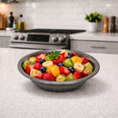 Bacia Funda De Aço Inox 19cm Resistente Cozinha Profissional Alimentos Massas Salada Frutas Verduras Elite
