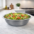 Bacia Funda 23cm Aço Inox Resistente Profissional Cozinha Salada Alimentos Culinária Elite