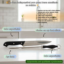 Kit De Churrasco 2 Peças Faca Chaira Aço Inox Resistente Profissional Cozinha Chef Churrasqueiro Elite