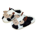 Pantufa Chinelo Vaquinha Boiadeira Tricolor Menina Infantil Inverno Peluciado Megalomania