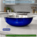 Bacia De Inox 33cm Resistente Profissional Cozinha Culinária Saladas Massas Preparo Elite