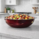 Bacia De Inox 33cm Resistente Profissional Cozinha Culinária Saladas Massas Preparo Elite