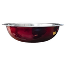 Bacia De Inox 33cm Resistente Profissional Cozinha Culinária Saladas Massas Preparo Elite