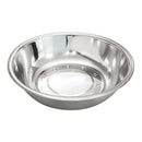 Bacia De Inox 36cm Profissional Resistente Culinária Cozinha Massas Saladas Legumes Verduras Restaurantes Elite