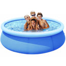 Piscina Inflável Redonda 1200 Litros 180cm x 73cm Adulto Criança Verão Megalomania