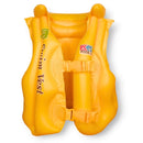 Colete Inflável Infantil Piscina Mar Verão Segurança Salva Vidas Tamanho P 45cmx40cm Megalomania