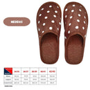 Pantufa Chinelo de Quarto Peluciado Adulto Marrom Inverno Frio Megalomania