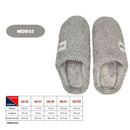 Pantufa Chinelo Cinza Forrada Solado Borracha Masculino Inverno Adulto Megalomania