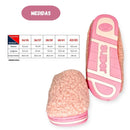 Pantufa Feminina Chinelo Quarto Rosa Peluciada Fofinho Carneirinho Megalomania