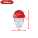 Forma Para Cozinhar Ovos 6 Peças Cozinha Rápido Prático Fitness Saudável Resistente Culinária Elite