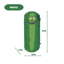Almofada Cilindrica Pickle Rick And Morty Cartoon Netflix Adult Swim
