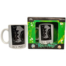 Caneca Porcelana Rick And Morty Adult Swim Cartoon Network 330ml Café Chá Presente Geek Amigos